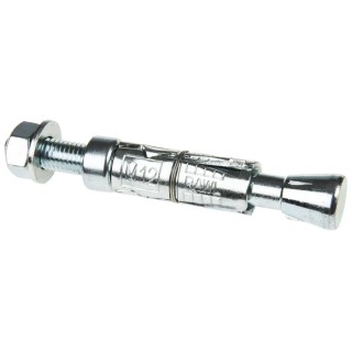 RawlPlug Carbon Steel Masonry Anchor M12 x 125 mm Zinc Plated Shield Anchor R-RBP-M12/30W