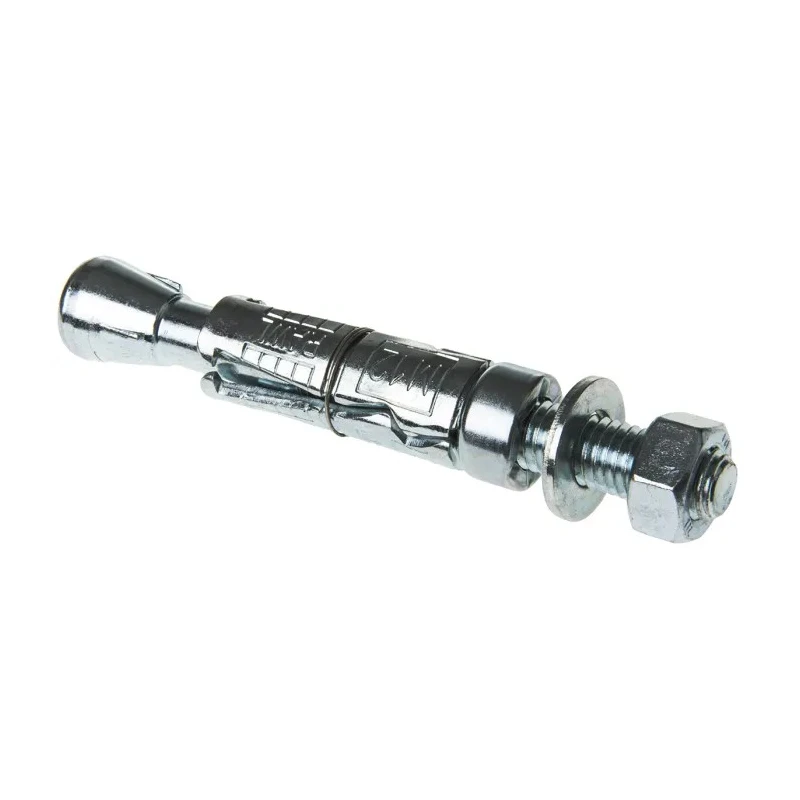 RawlPlug Carbon Steel Masonry Anchor M12 x 125 mm Zinc Plated Shield Anchor R-RBP-M12/30W