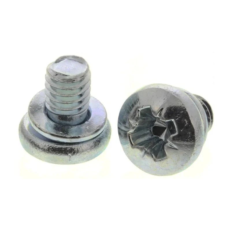 RS PRO x 16 mm Bright Zinc Steel Pan Head Sems Screw with Spring Washer 279-183