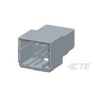 TE Connectivity Dynamic 1000 Male Crimp Connector Housing 2.5 mm Pitch 8 Way 2 Row Straight 2-1903130-4