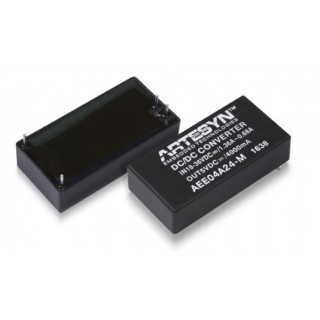 Artesyn Medical Grade Isolated DC-DC Converter 24V DC Input 840mA Output 20W Through Hole AEE20W-M