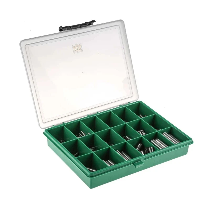 RS PRO 315 Piece Plain Dowel Pin Kit 2.5mm to 10mm Diameter 10mm to 50mm Length 279-515