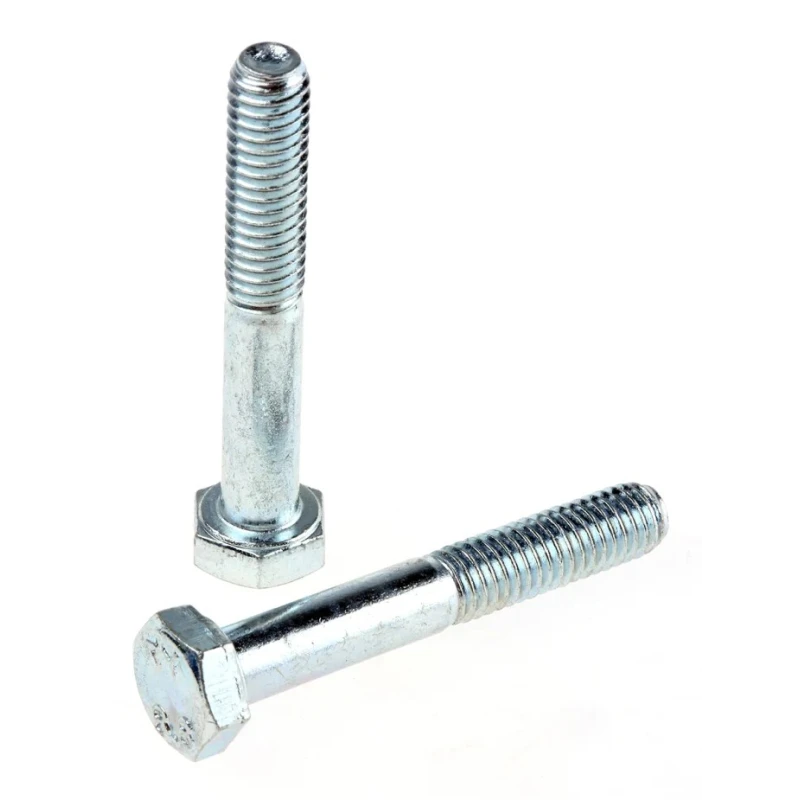 RS PRO Bright Zinc Plated Steel Hex Bolt M6 x 40 mm 304 Grade DIN 931 279-559