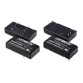 Artesyn High-Performance 20W Isolated DC/DC Converter, 24V DC Output, 830 mA, 18-75V DC Input, Through Hole Mount ERM01H36B