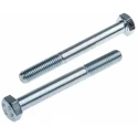 RS PRO Bright Zinc Plated Steel Hex Bolt M8 x 75 mm Grade 8.8 DIN 931 279-644