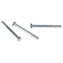 RS PRO Bright Zinc Plated Steel Hex Bolt M8 x 80 mm 304 Grade DIN 931 279-650