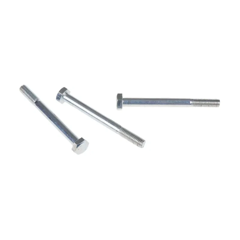 RS PRO Bright Zinc Plated Steel Hex Bolt M8 x 80 mm 304 Grade DIN 931 279-650