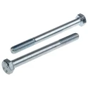 RS PRO Bright Zinc Plated Steel Hex Bolt M8 x 90 mm 304 Grade Steel DIN 931 279-666