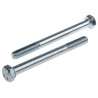 RS PRO Bright Zinc Plated Steel Hex Bolt M8 x 90 mm 304 Grade Steel DIN 931 279-666