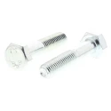 RS PRO Bright Zinc Plated Steel Hex Bolt, M10 Thread, 50 mm Length 279-701