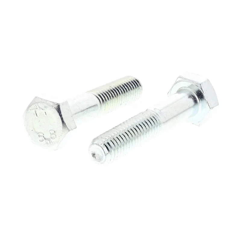 RS PRO Bright Zinc Plated Steel Hex Bolt, M10 Thread, 50 mm Length 279-701