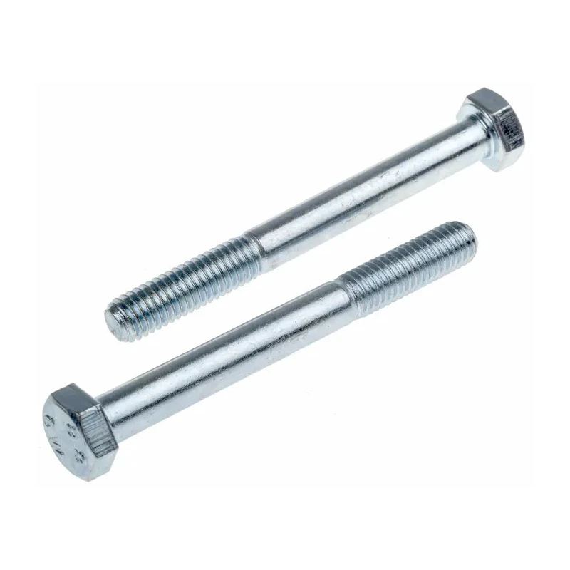 RS PRO Bright Zinc Plated Steel Hex Bolt M10 x 90 mm 304 Grade DIN 931 279-745