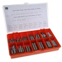 RS PRO Galvanised Music Wire Extension Spring Kit 142 Springs, Various Sizes 280-161