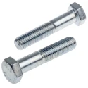 RS PRO Bright Zinc Plated Steel Hex Bolt M12 x 60 mm 304 Grade DIN 931 279-795