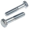 RS PRO Bright Zinc Plated Steel Hex Bolt M12 x 60 mm 304 Grade DIN 931 279-795