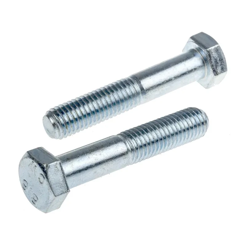 RS PRO Bright Zinc Plated Steel Hex Bolt M12 x 65 mm 304 Grade DIN 931 279-802