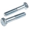 RS PRO Bright Zinc Plated Steel Hex Bolt M12 x 65 mm 304 Grade DIN 931 279-802