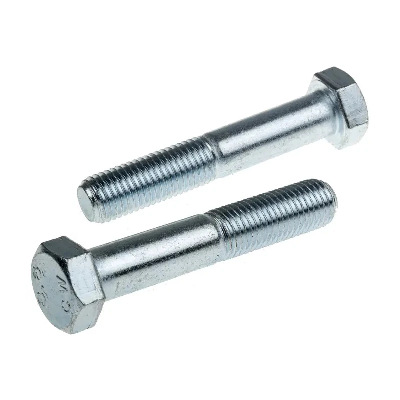 RS PRO Bright Zinc Plated Steel Hex Bolt M12 x 90 mm 304 Grade DIN 931 279-846