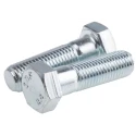 RS PRO Bright Zinc Plated Steel Hex Bolt M16 x 55 mm 304 Grade DIN 931 279-874