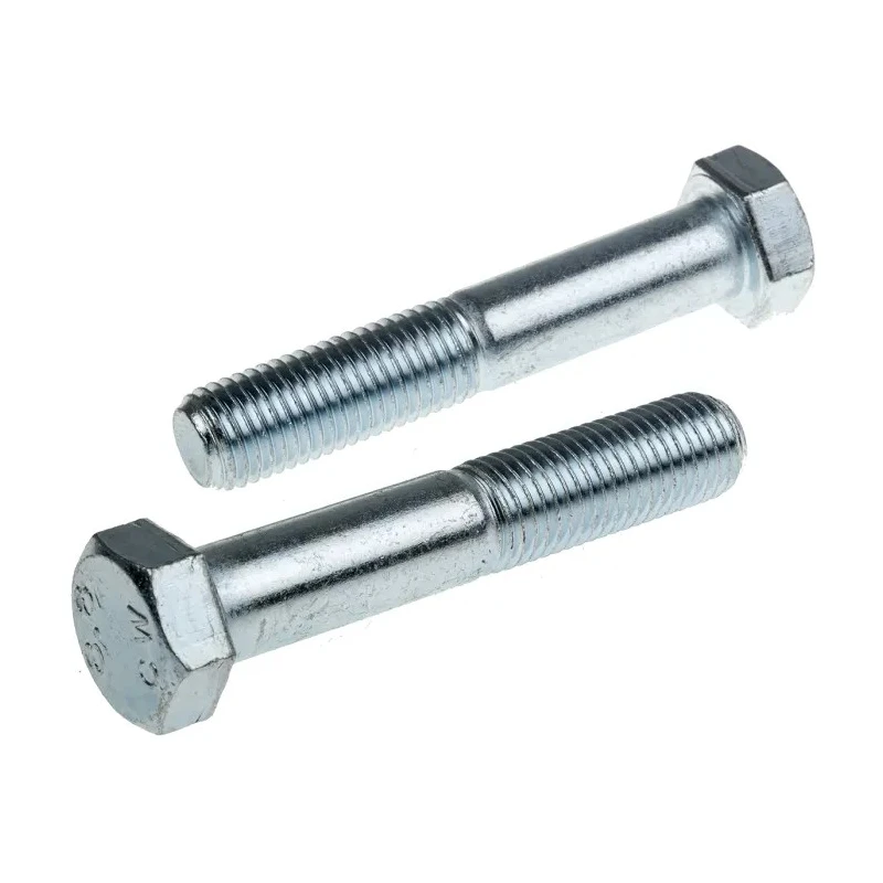 RS PRO Bright Zinc Plated Steel Hex Bolt M12 x 100 mm 304 Grade DIN 931 279-852
