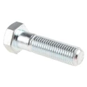 RS PRO Bright Zinc Plated Steel Hex Bolt M16 x 60 mm 304 Grade Steel DIN 931 279-880