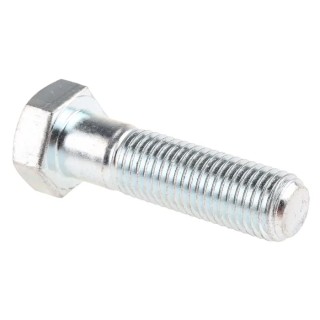 RS PRO Bright Zinc Plated Steel Hex Bolt M16 x 60 mm 304 Grade Steel DIN 931 279-880