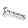 RS PRO Bright Zinc Plated Steel Hex Bolt M16 x 60 mm 304 Grade Steel DIN 931 279-880