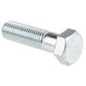 RS PRO Bright Zinc Plated Steel Hex Bolt M16 x 60 mm 304 Grade Steel DIN 931 279-880