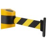 Tensator 4.6 m Safety Barrier Plastic Black Yellow 897-35-D4