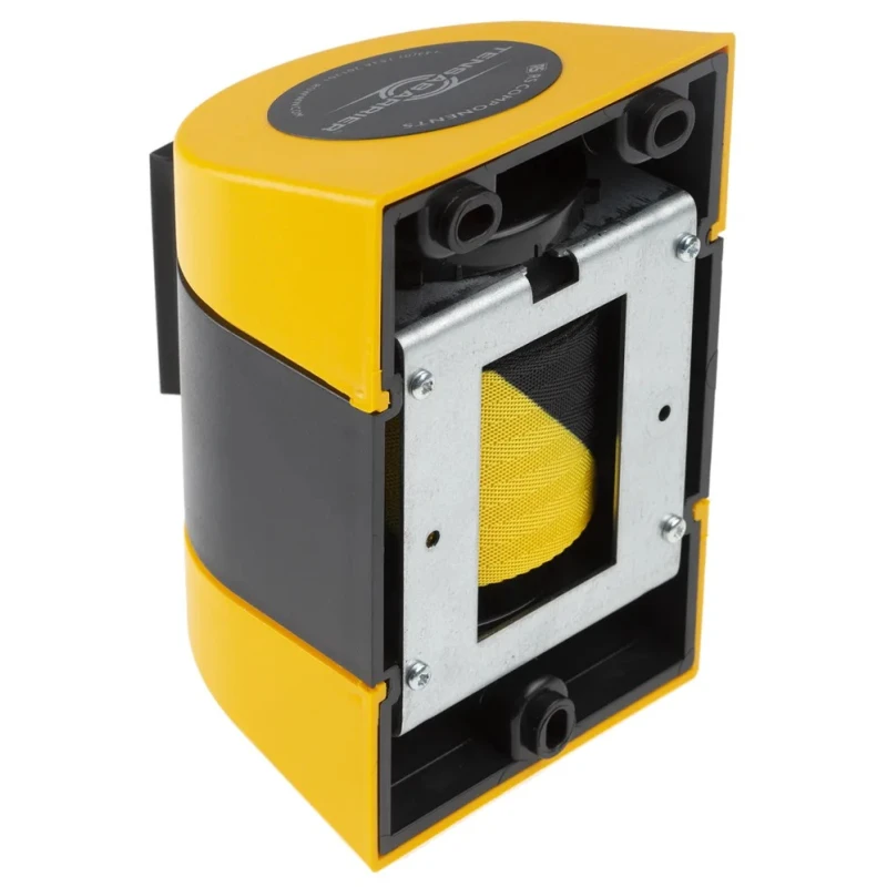 Tensator 4.6 m Safety Barrier Plastic Black Yellow 897-35-D4