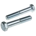 RS PRO Bright Zinc Plated Steel Hex Bolt M16 x 90 mm 304 Grade DIN 931 279-931