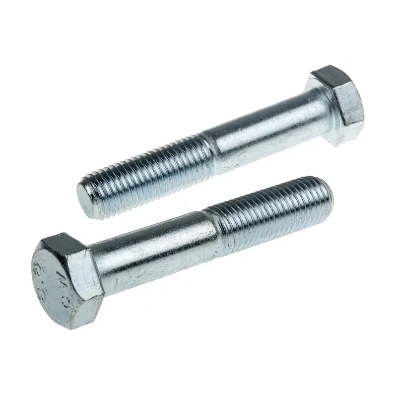 RS PRO Bright Zinc Plated Steel Hex Bolt M16 x 90 mm 304 Grade DIN 931 279-931