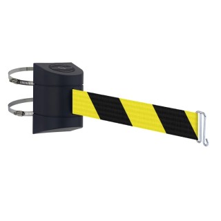 Tensator 4.6 m Plastic Safety Barrier Black 897C-33-D4-WCTE