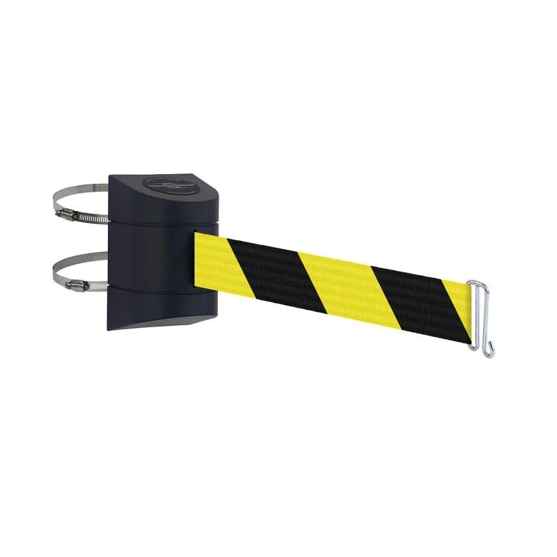 Tensator 4.6 m Plastic Safety Barrier Black 897C-33-D4-WCTE