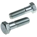 RS PRO Bright Zinc Plated Steel Hex Bolt M20 x 70 mm 304 Grade High Tensile 279-981