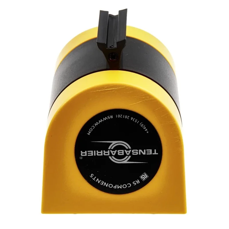 Tensator 4.6 m Plastic Safety Barrier Black Yellow 897-35-NV-D4