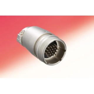 Hirose Circular Connector, 24 Contacts, Cable Mount, M30 Connector Size, Socket Female, JR Series JR25JK-24S