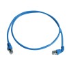 Telegartner Cat6a Shielded Screened Ethernet Cable Low Smoke Zero Halogen Blue, 1 m