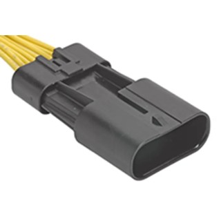 Molex Squba Female Crimp Connector Housing 1.8 mm Pitch 10 Way 1 Row 204223-0010