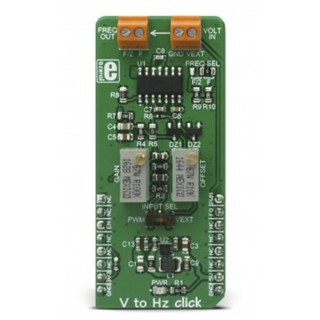 MikroElektronika V to Hz Click Development Board USB UART Interface TC9400 Converter MIKROE-2889