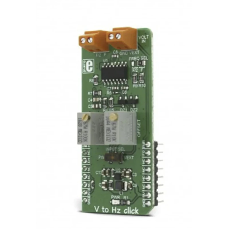 MikroElektronika V to Hz Click Development Board USB UART Interface TC9400 Converter MIKROE-2889