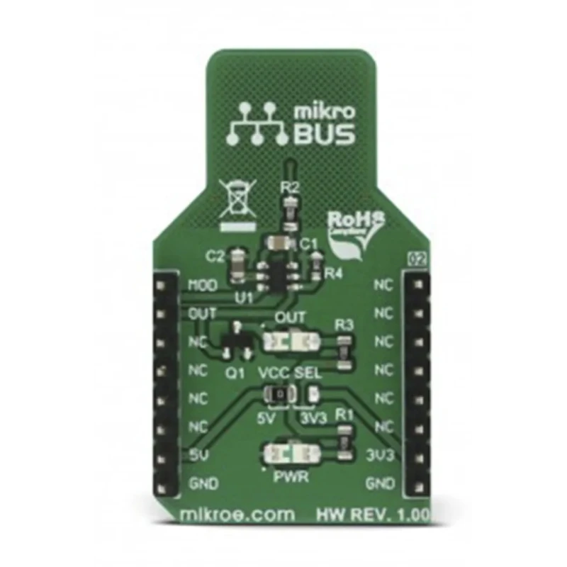 MikroElektronika Cap Touch Click MikroBus Click Board for AT42QT1010 MIKROE-2888