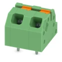 Phoenix Contact Angled Wave Soldering Mount PCB Terminal Block 5 mm Pitch 16 A 320 V 2 Contacts 1 Row 1862275