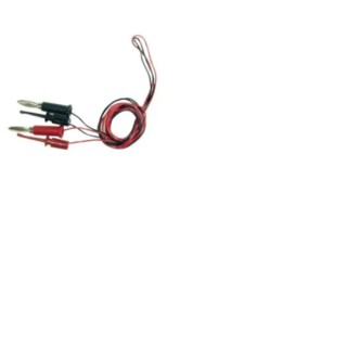 Teishin Electric Test Lead Black and Red Clip Connector Type 1 m Lead Length TLA-103