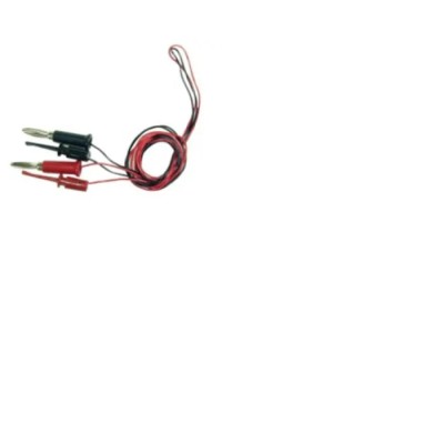 Teishin Electric Test Lead Black and Red Clip Connector Type 1 m Lead Length TLA-103