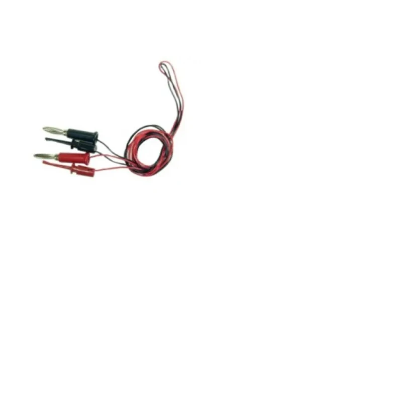 Teishin Electric Test Lead Black and Red Clip Connector Type 1 m Lead Length TLA-103