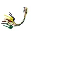 Teishin Electric Crocodile Clip Lead 500 mm Lead Length TLA-104