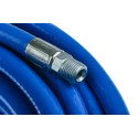 RS PRO Flexible Hose Blue Polyvinyl Chloride, Male 1/4 in BSPT, 20 bar Pressure, 20 m Length 174-5721