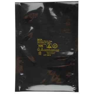 SCS Anti-Static Bag Silver Moisture Barrier 152mm(W) x 254mm(L) 0.09mm Thickness 700610