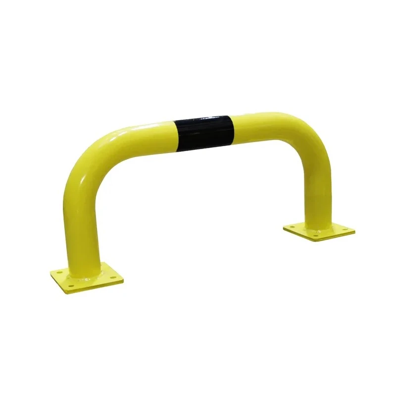 RS PRO Yellow and Black Steel Safety Barrier Safety Railing 174-5893